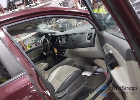 2017 Kia Sedona Lx из США, поврежденный, VIN KNDMB5C12H6319096